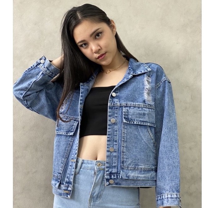 A17 Jaket Wanita Sweater Jaket Jaket 