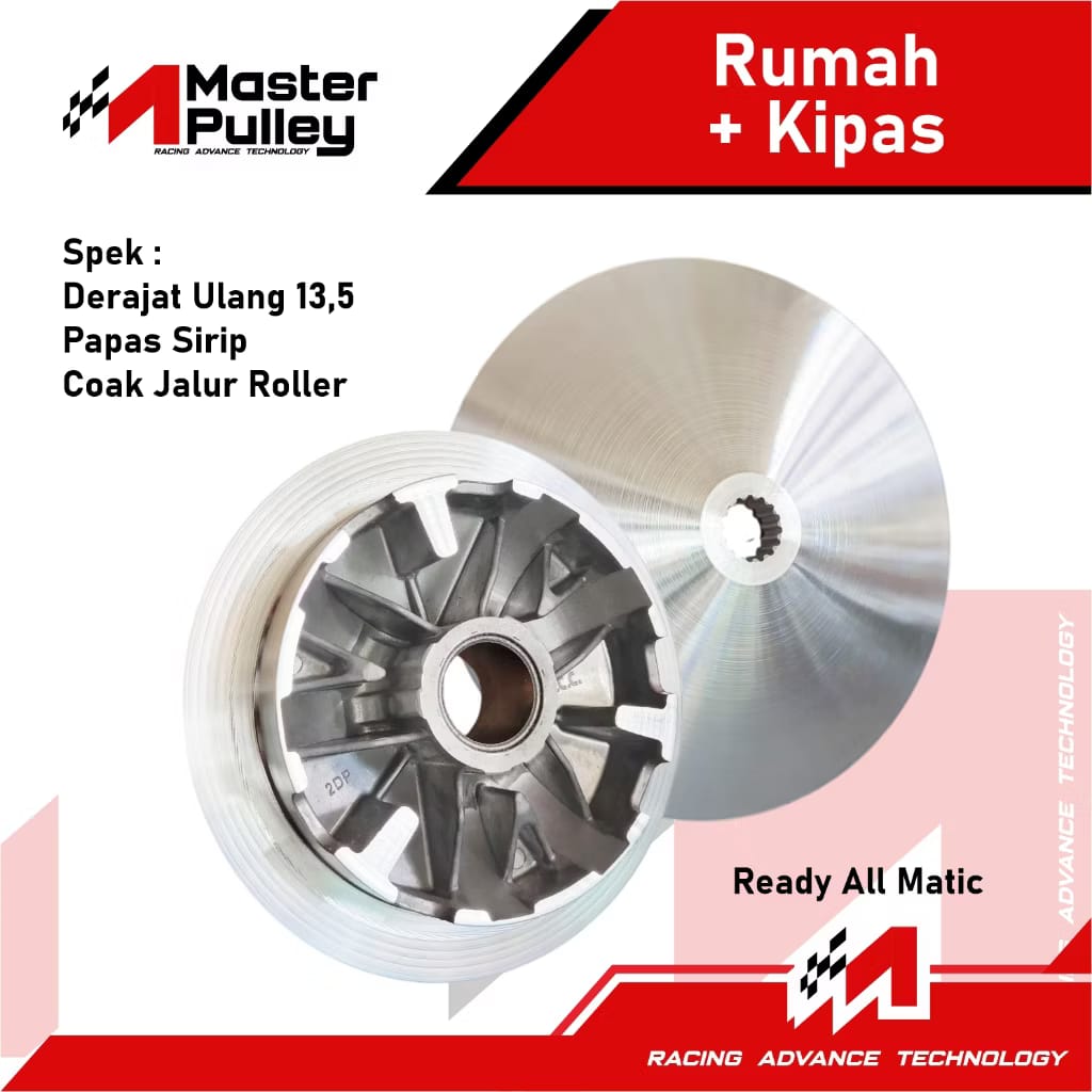 Home custom tilt fan roller bearings 13,8 2dp n max Nmax Aerox Lexy 155 old Vietnam brand parts Harga 295,000 rupiah*Gratis Ongkir