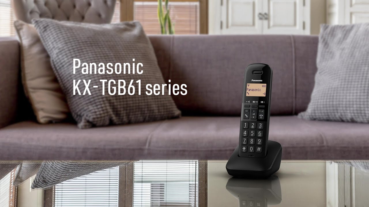 Panasonic KX-TGB610EB Telepon wireless Harga  680,000 Ringgit*Penghantaran Percuma