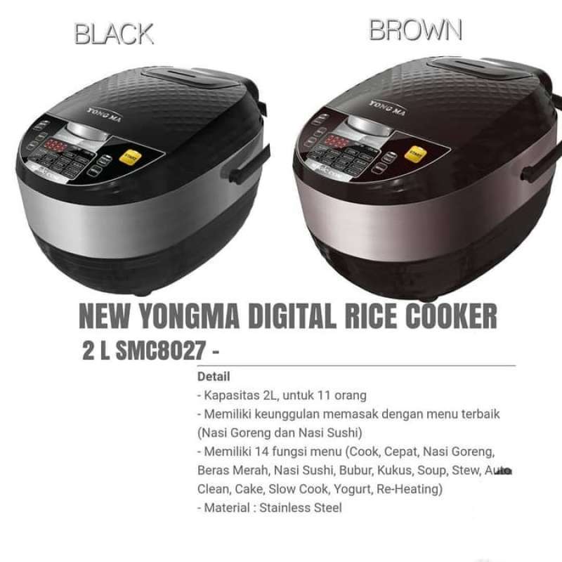 cara membersihkan rice cooker yongma digital