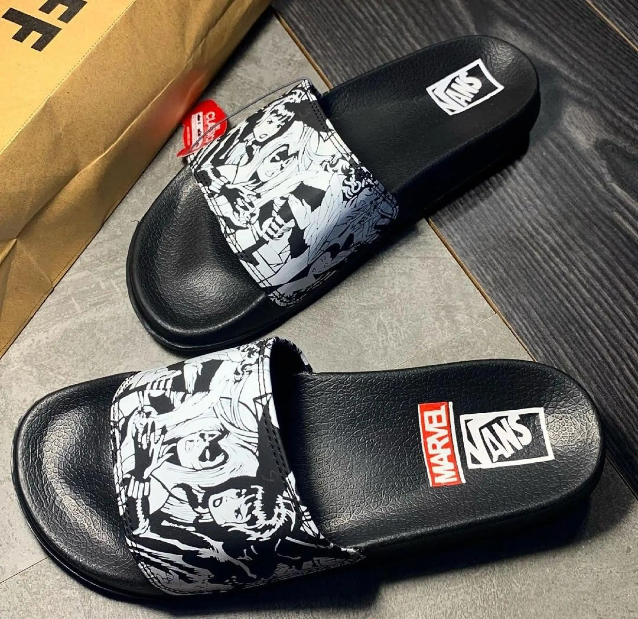 sandal vans marvel original