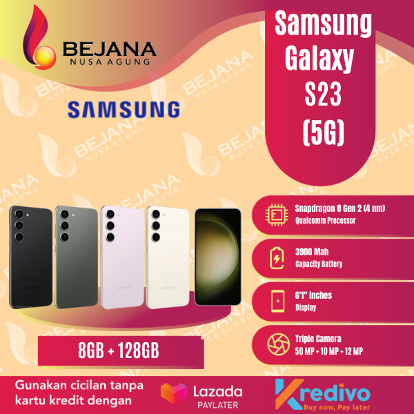 Samsung Galaxy S23 5G ( 8GB + 128GB ) Garansi Resmi Harga  8,399,000 Ringgit*Penghantaran Percuma