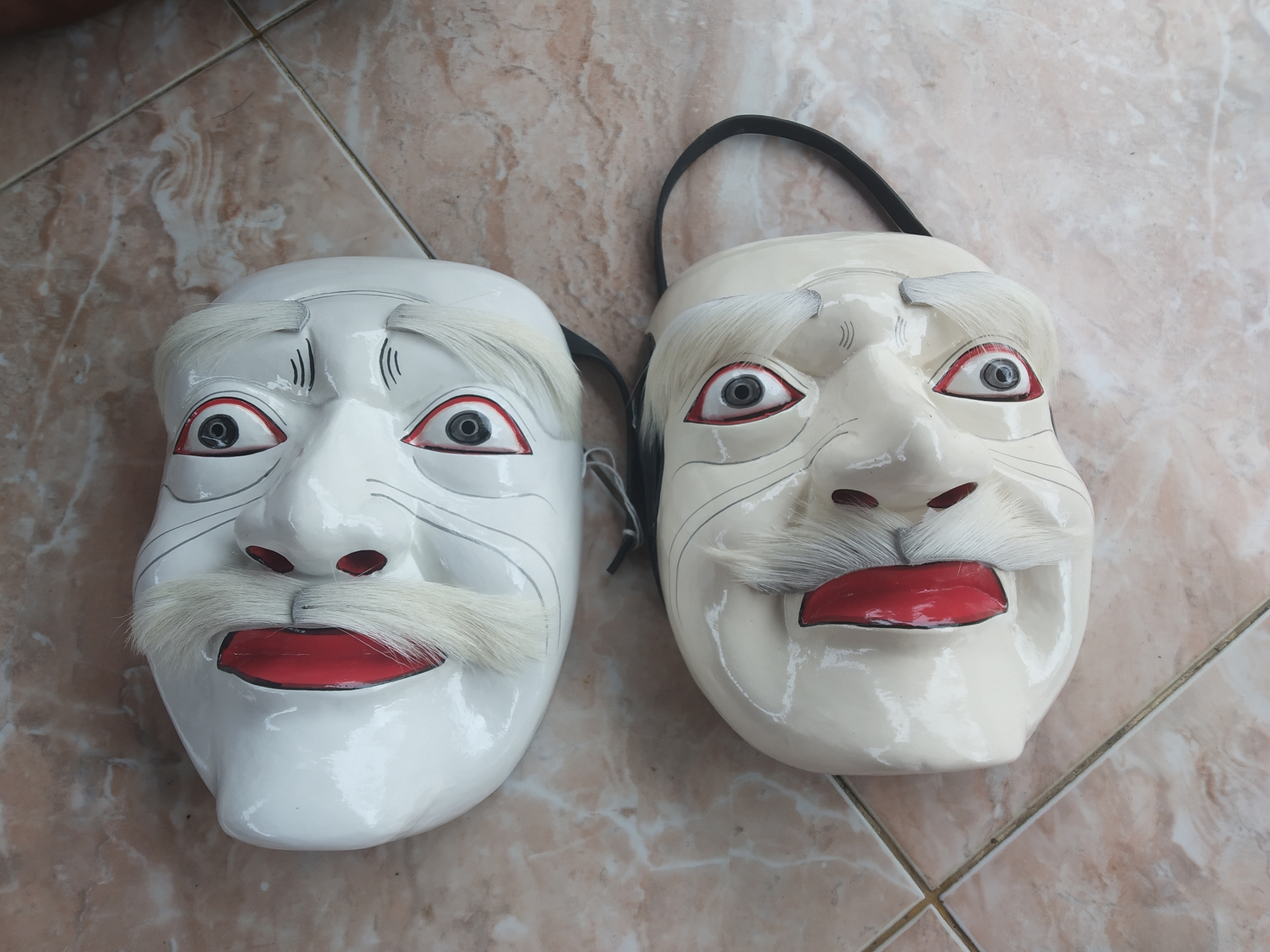 Topeng Tua Tarian Dekorasi Hiasan Pajangan Souvenir khas Bali