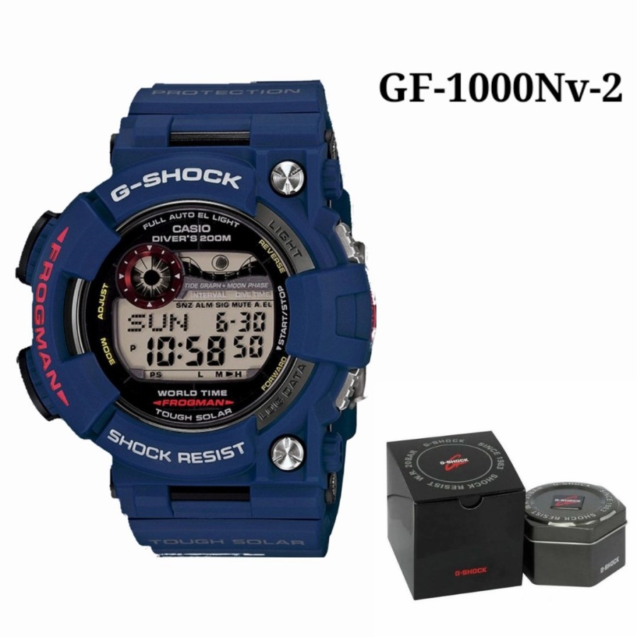 Hot Promo Jam Tangan Pria Casio G Shockk Gwf 1000rd 4 Frogman