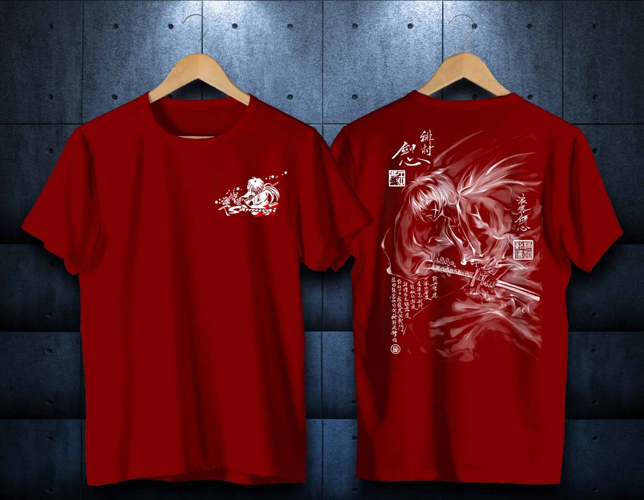 Great Mockup Kaos Psd Depan Belakang