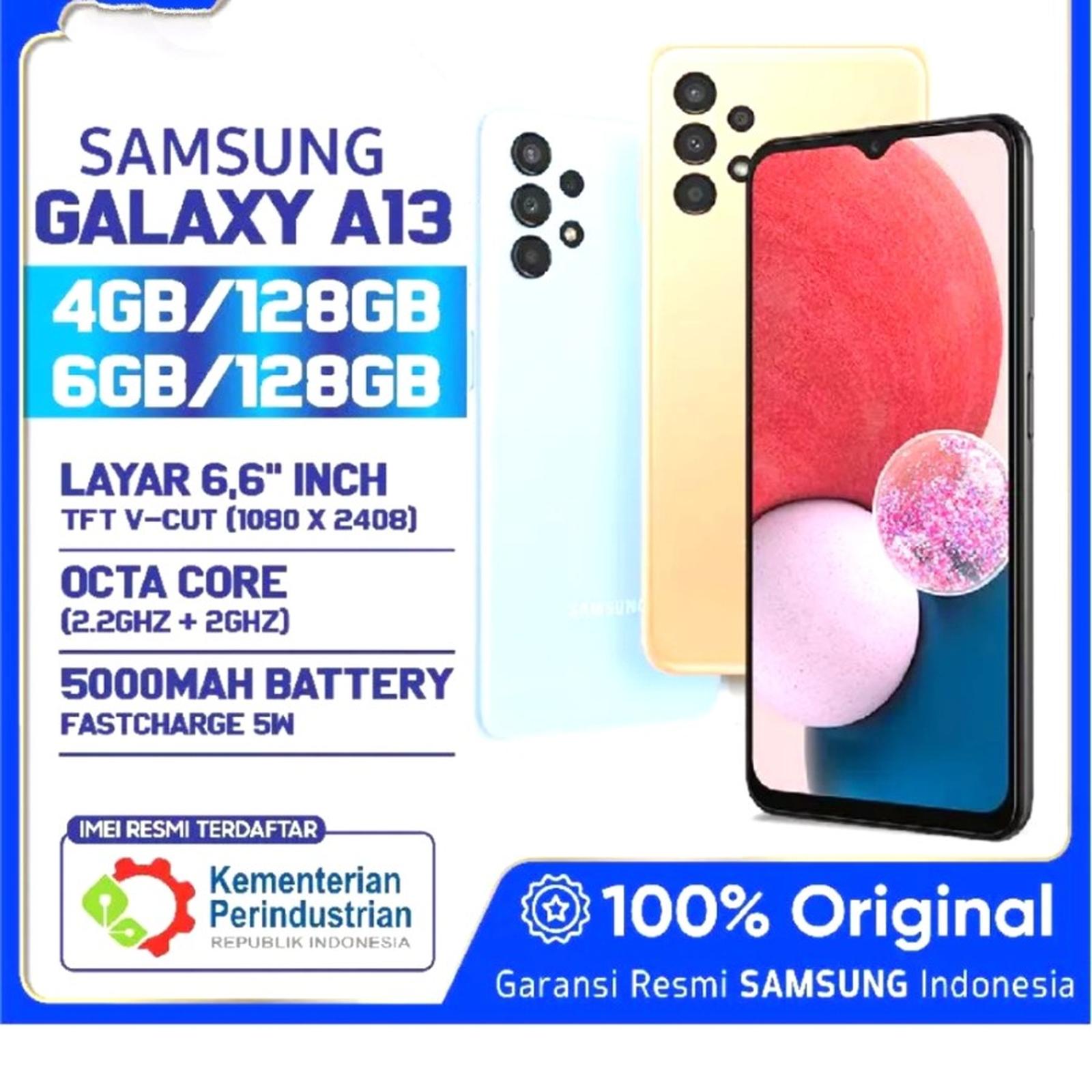 Cheap Samsung Galaxy A13 6/128 New [Ram 6/128 Gb] Guarantee - Black, 4/128Gb Harga 1,400,000 rupiah*Gratis Ongkir