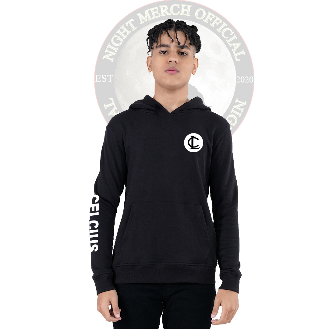 Celcius Hoodie HD- Printed Signature Logo A06150C Hitam Premium Hoodie  Casual Unisex Bahan Cotton Fleece Original Hoodie Sporty All Seasons -  Lazada | Lazada Indonesia
