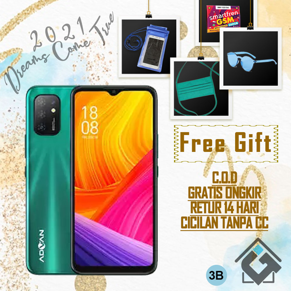 [GRATIS ONGKIR!!] Advan G9 Pro RAM 6GB/64GB Android 10.0 4K POWER OF GAMING Garansi Resmi Bonus Kuota Internet Gratis 360GB