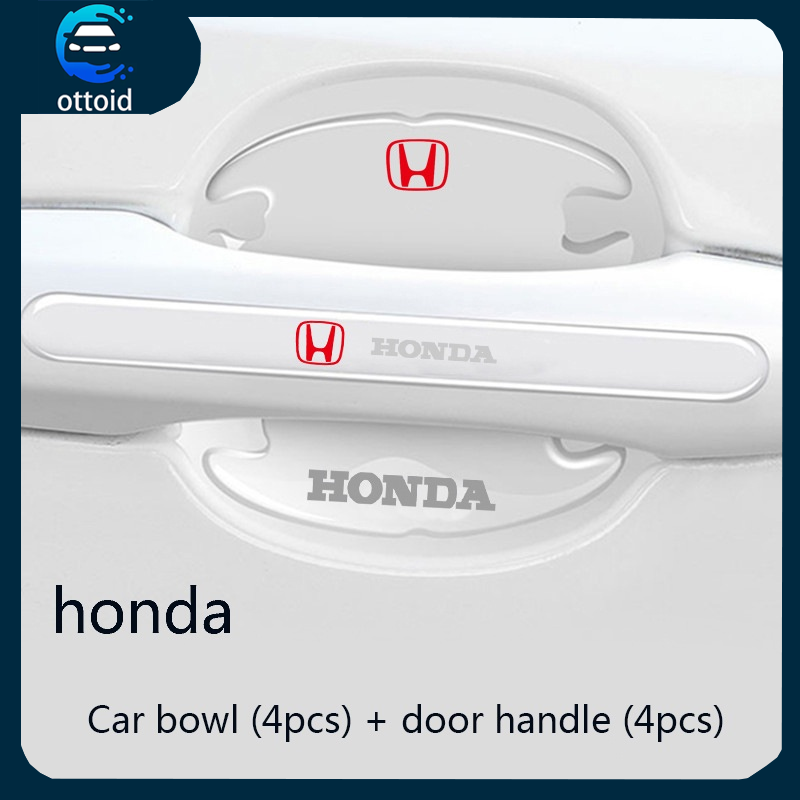 Sticker Logo Pelindung Anti Lecet 8PCS/Set Gores Gagang Handle Pintu Mobil Untuk Mitsubishi Suzuki Toyota Honda Nissan Daihatsu Harga 23,599 rupiah*Gratis Ongkir