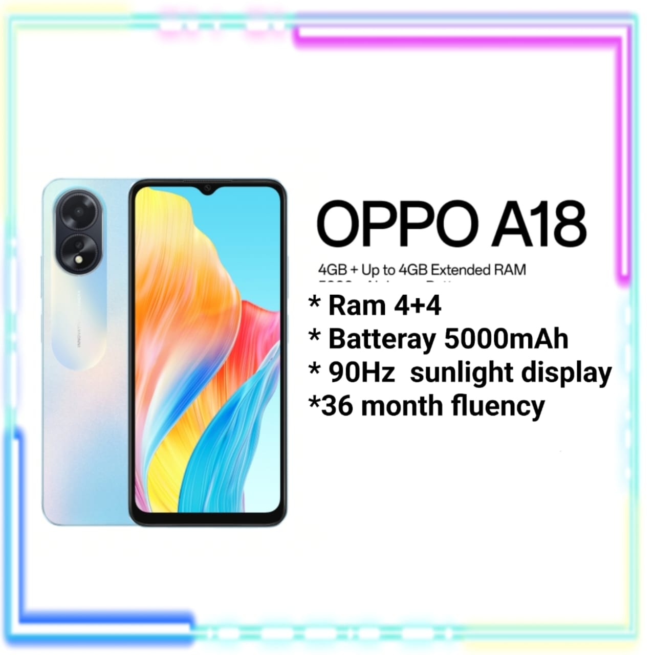 hp oppo a18