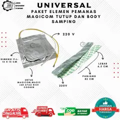 JMT Paket Hemat Elemen Pemanas Magicom Tutup Atas dan Body Samping
