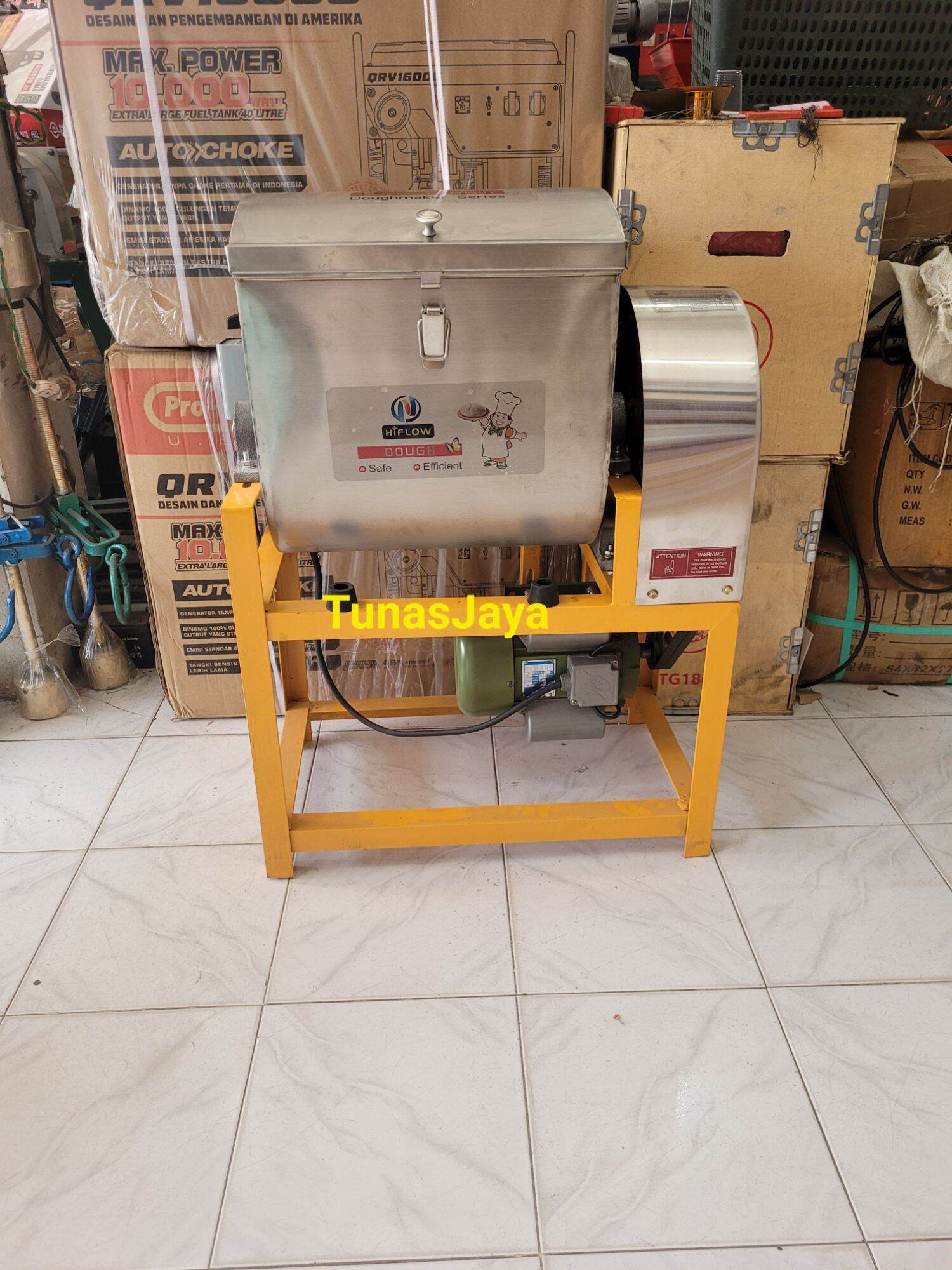 Mesin Pengaduk Adonan 15Kg Tepung Terigu HMJ-15(15KG) Mixer
