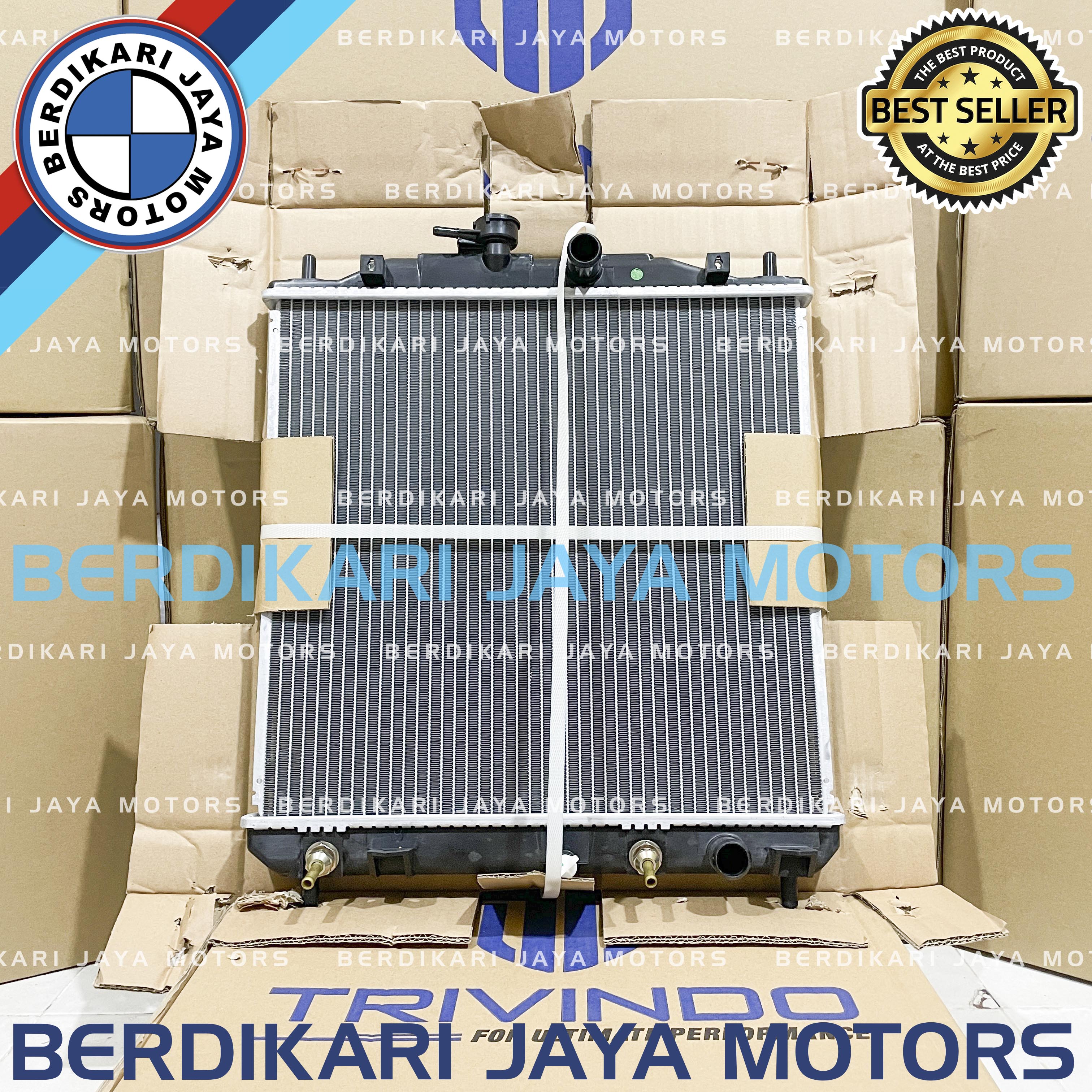 RADIATOR ASSY TOYOTA AVANZA 1.3 1.300 1300CC 1,3 1,300 1300 CC 2004 2005 2006 2007 2008 2009 2010 2011 MATIC METIK METIC MATIK AT AUTOMATIC MERK TRIVINDO Harga 720,000 rupiah*Gratis Ongkir