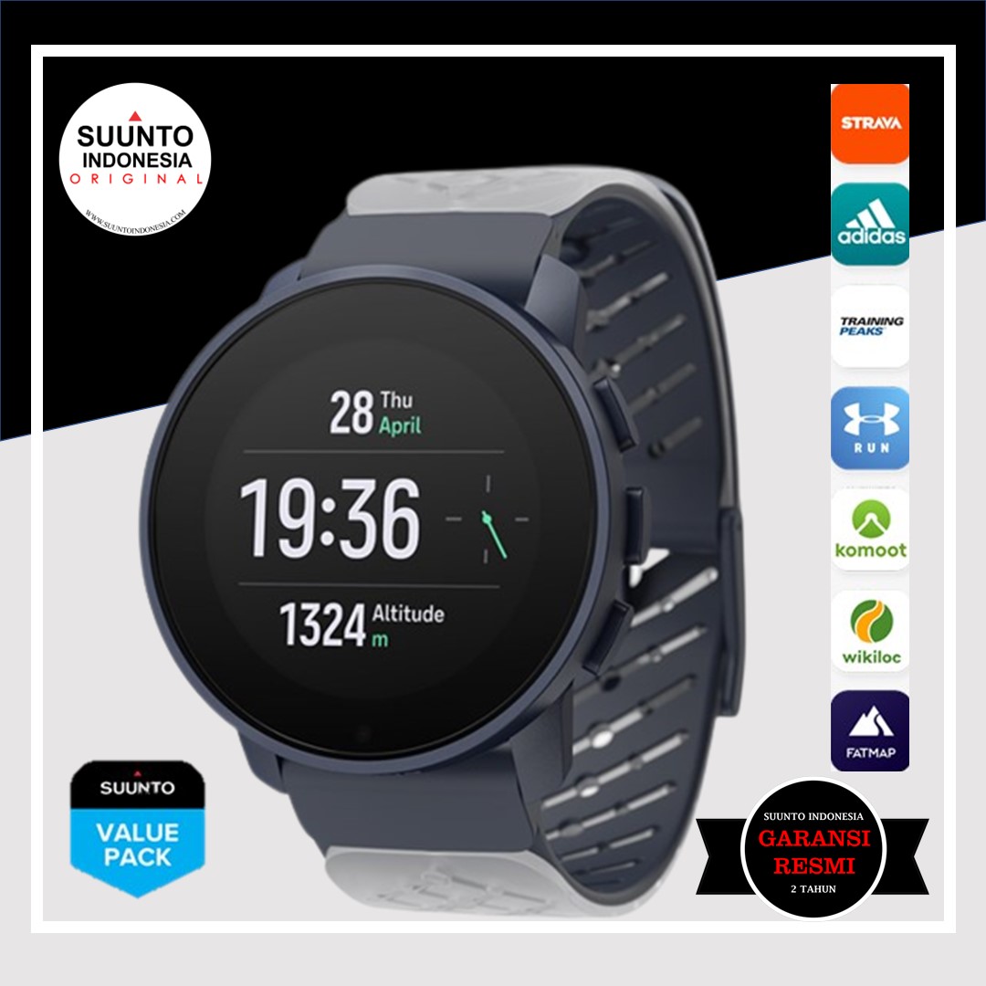 SUUNTO BARO TITANIUM LIMITED EDITION GARANSI RESMI (SMART WATCH