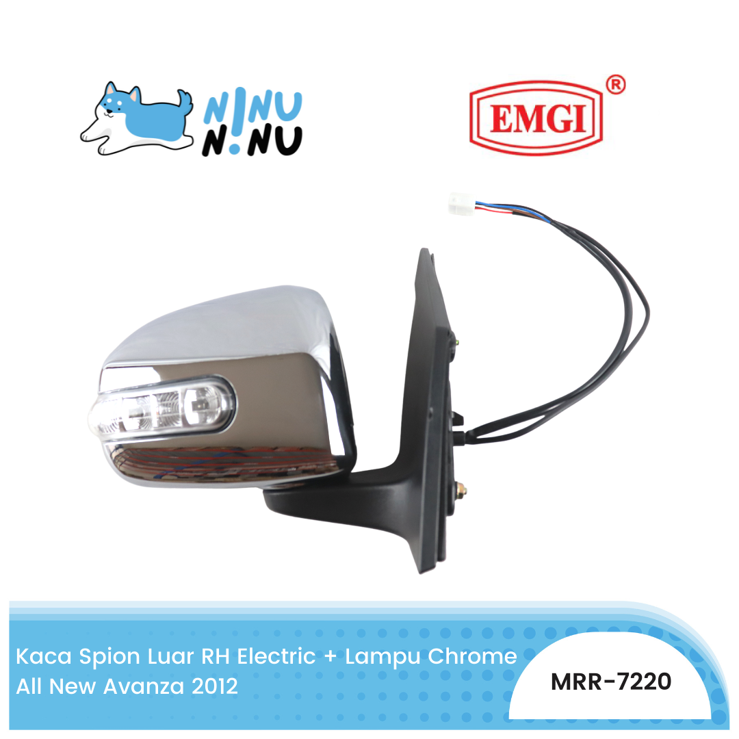 Kaca Spion Elektrik Toyota All New Avanza 2012 Dengan Lampu Emgi Harga 952,250 rupiah*Gratis Ongkir