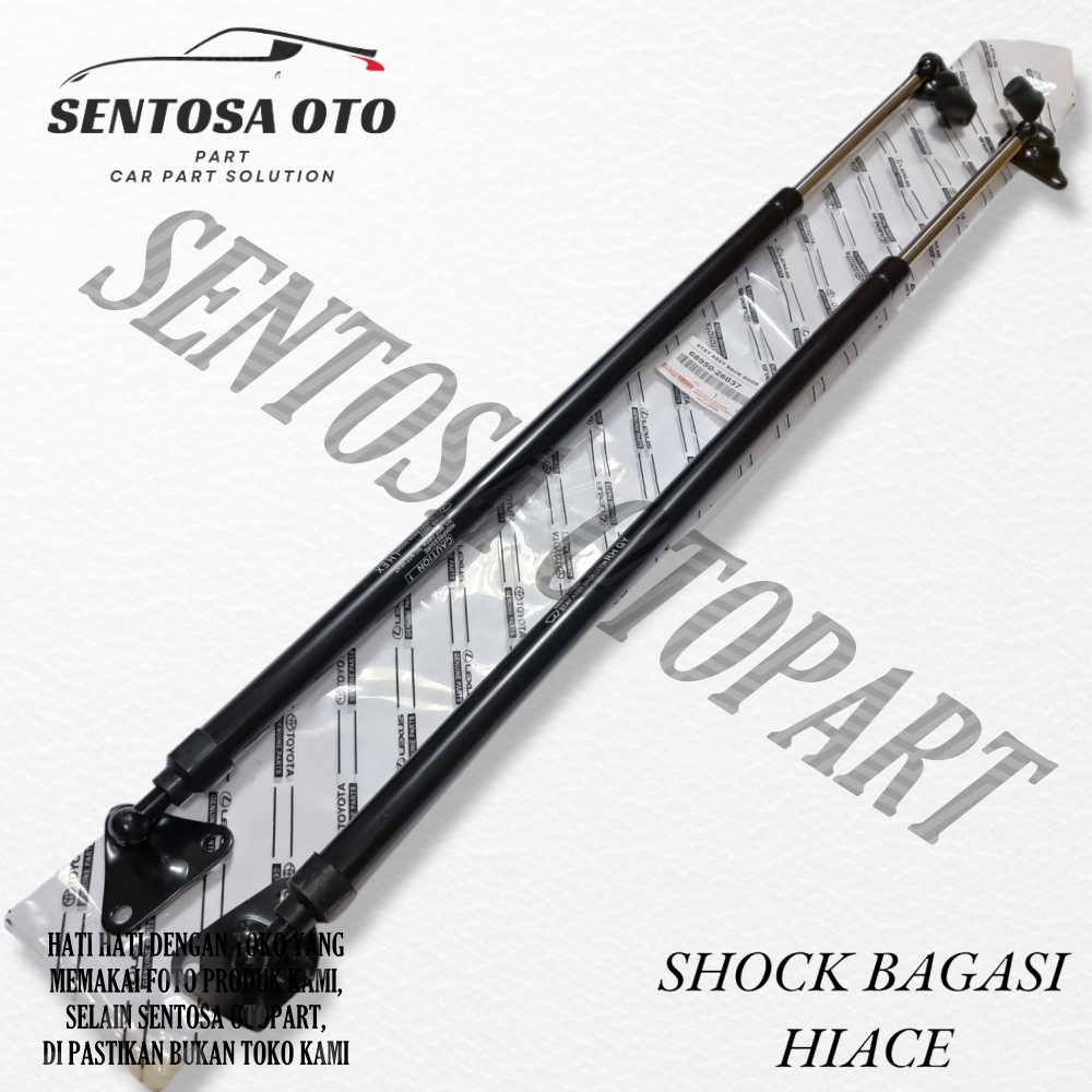 Shock Bagasi Hidrolik Hiace Pintu Belakang 1Set Original Harga 262,500 rupiah*Gratis Ongkir