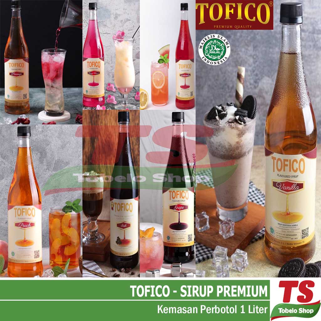 TOFICO SIRUP / SIRUP TOFICO / TOFICO SYRUP / SYRUP TOFICO / KOPI / SUSU / TEH / SIRUP PREMIUM