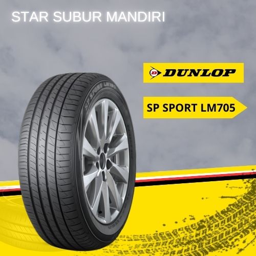 Ban mobil terbaru dunlop 235/55 R18 SP SPORT LM705 Harga 1,485,000 rupiah*Gratis Ongkir