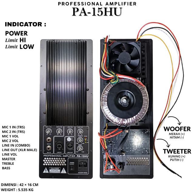 Active Power Kit/Active machine huper model can make 2/3 way-16x42 Harga 1,200,000 rupiah*Gratis Ongkir