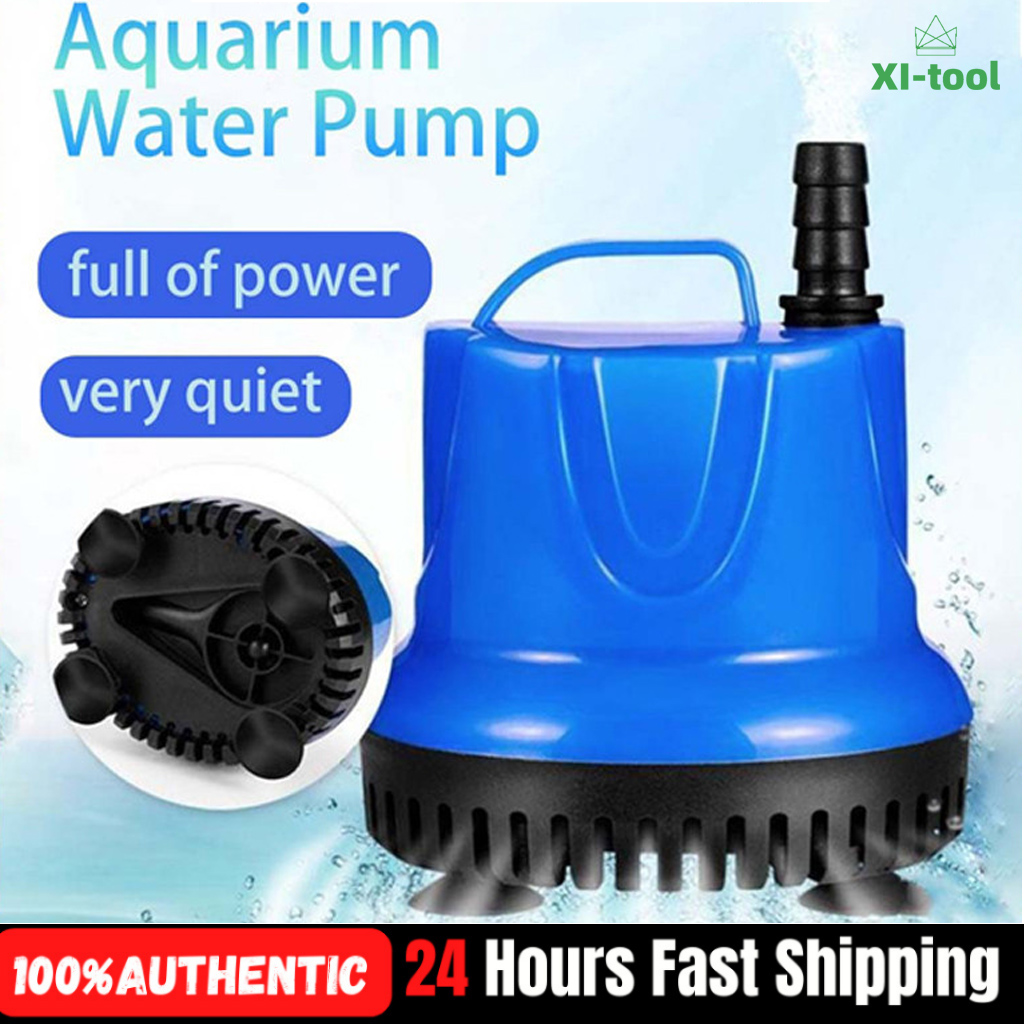 Submersible Water pump aquarium fish pond submersible water pump submersible filter aquum2500l/H high suction power 40W submersible water pump aquarium fish pond submersible water pump Harga 39,448 rupiah*Gratis Ongkir