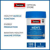Swisse Ultivite Mens Multivitamin 120 Film Coated Tablets (EXP:06 2029)