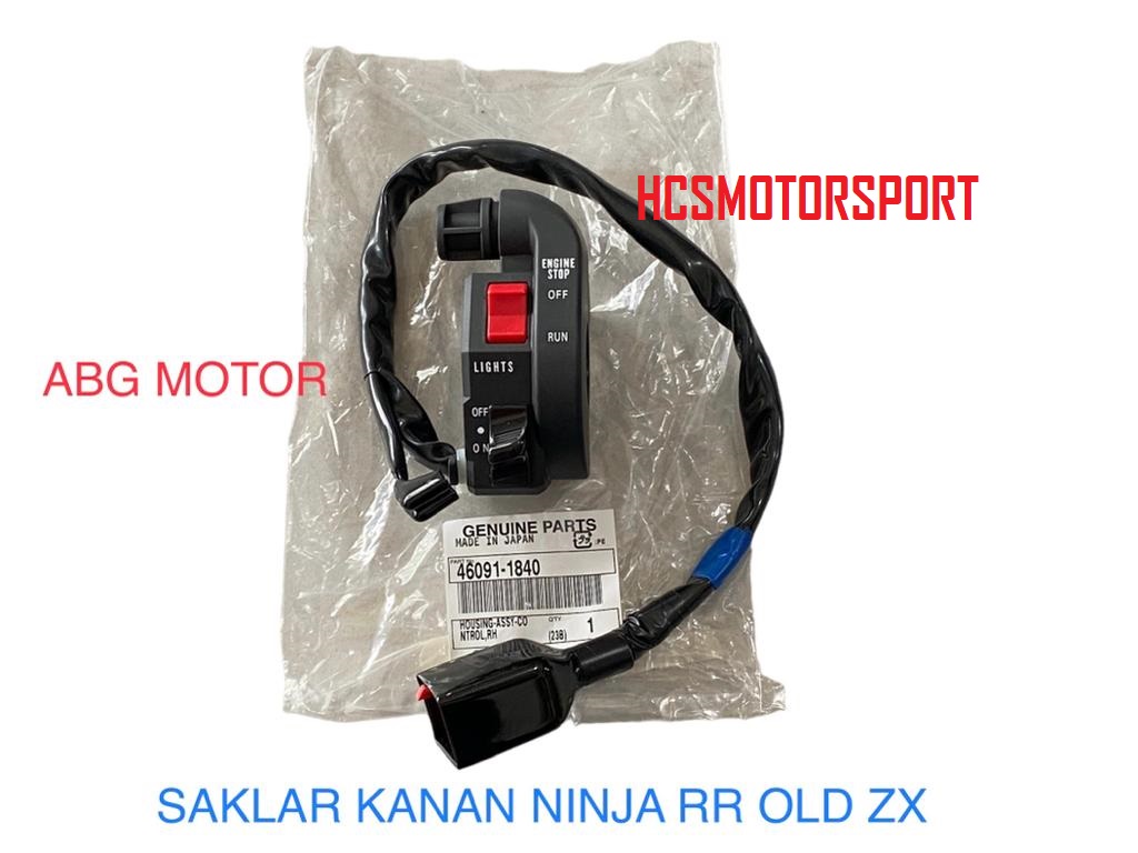 SAKLAR KANAN HOLDER GAS NINJA RR OLD LAMA ZX ORIGINAL KAWASAKI Harga 1,500,000 rupiah*Gratis Ongkir