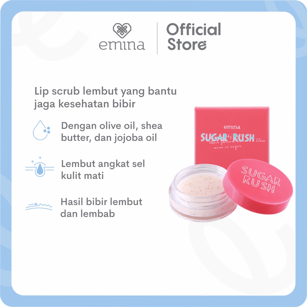 harga lip scrub emina