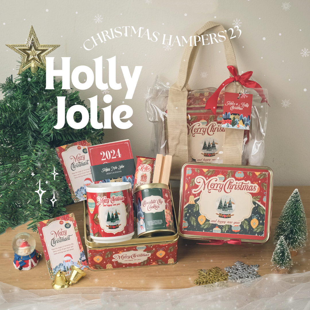 Holly Jolie Christmas Hampers 2023 / Christmas hadiah box Christmas hadiah Souvenirs Christmas Hampers…