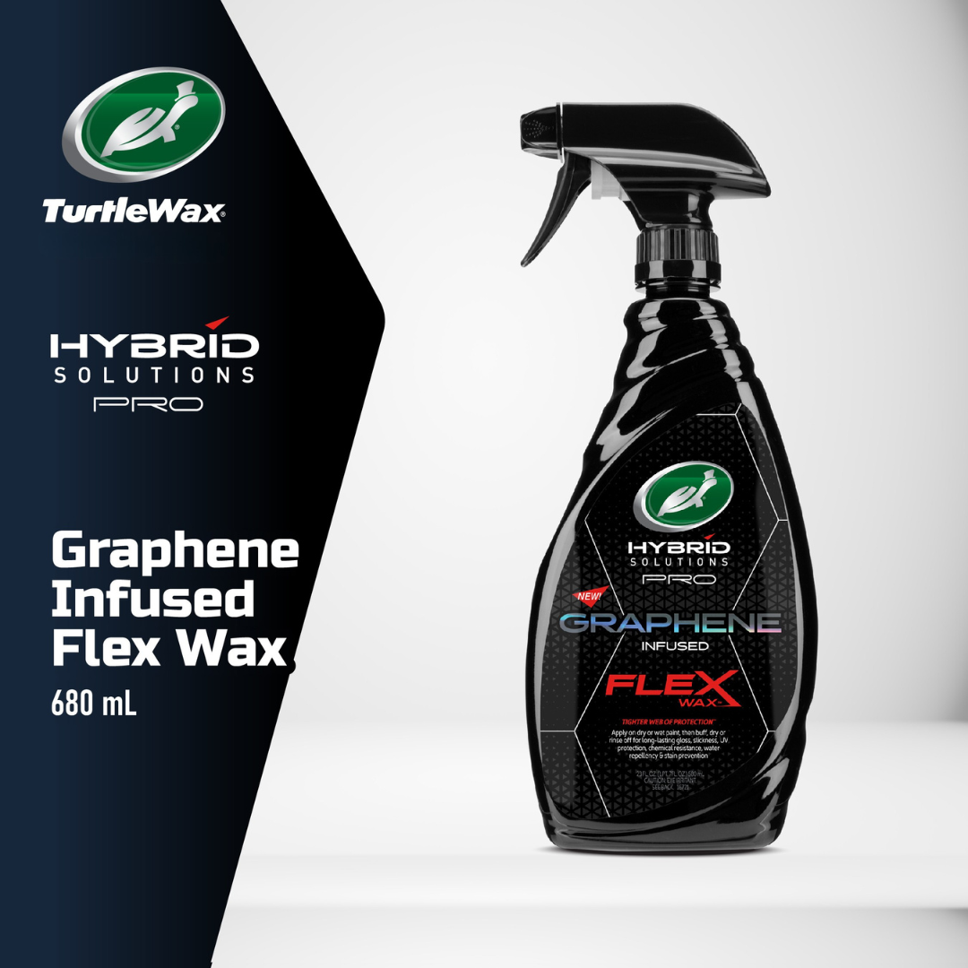 Turtle Wax Hybrid Solution Pro Graphene Flex Wax Spray Car Motorcycle Protective Shine Harga 498,800 rupiah*Gratis Ongkir