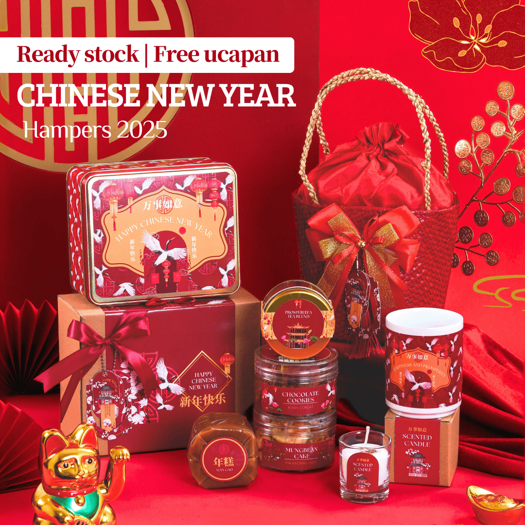 Hampers Imlek 2025 / Chinese New Year Hampers hadiah box Kado imlek hampers sincia Souvenir Kue kering…