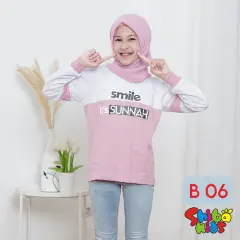 KIS12  Kaos Anak / Baju Karakter Muslim Lengan Panjang  SHIBAKIDS   Usia Anak 14 tahun .