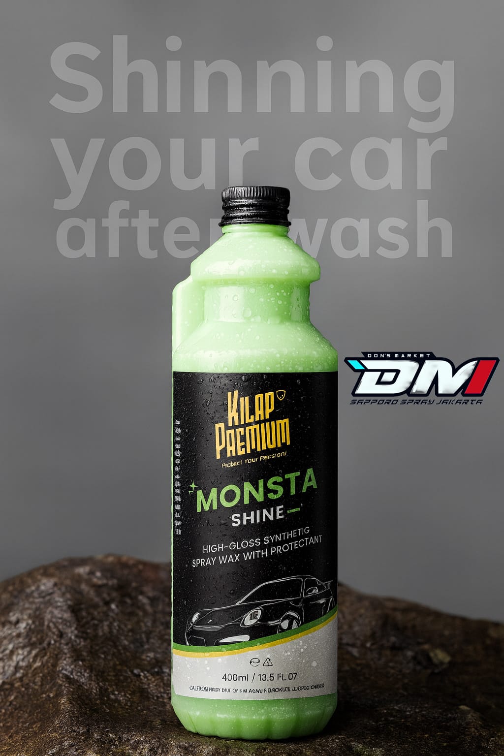 Car, motorcycle and helmet gloss | semi coating wax paint Harga 47,000 rupiah*Gratis Ongkir