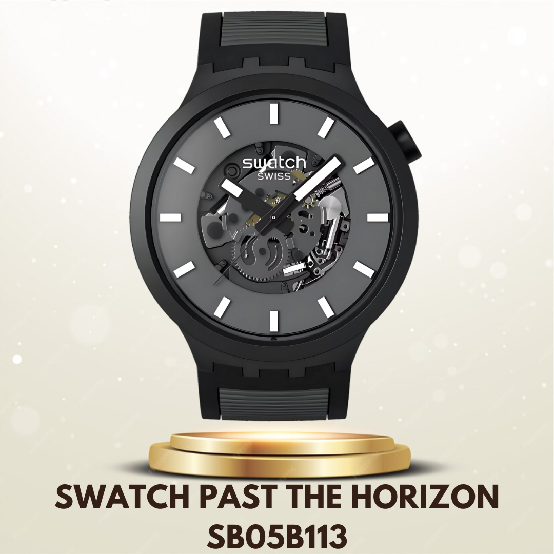 Jam Tangan Swatch Original Swiss Quartz Sheyenne Pria Orange