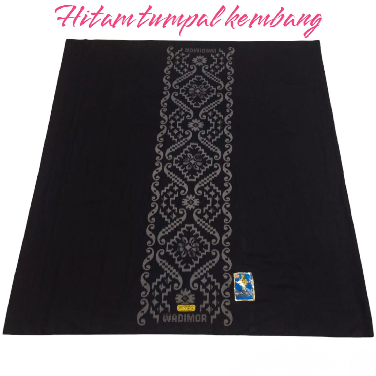 Black Batik Wadimor Sarong