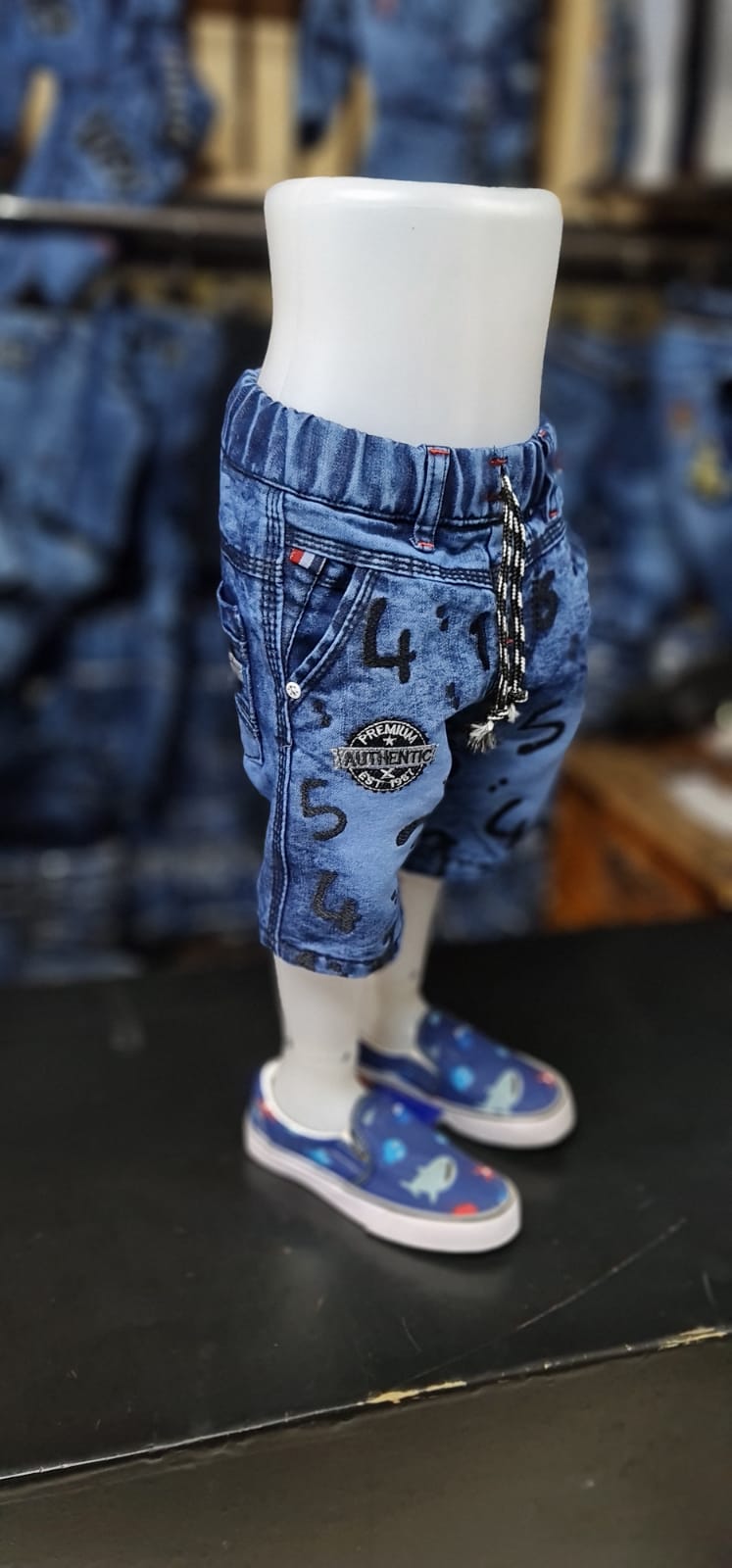 CELANA JEANS PENDEK ANAK ANAK UKURAN 1-7 TAHUN CELANA JEANS ANAK