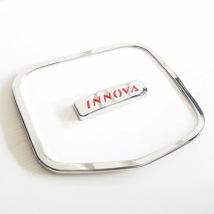 CE2-AIN16TCM - TOYOTA ALL NEW INNOVA REBORN TANK COVER HYBRID ALL NEW INNOVA HITAM LOGO MERAH TANK COVER INNOVA TUTUP TANGKI ALL NEW INNOVA 2016 UP TANK COVER TOYOTA INNOVA REBORN TANK COVER INNOVA PUTIH LOGO MERAH MODEL HYBRID Harga 57,500 rupiah*Gratis Ongkir