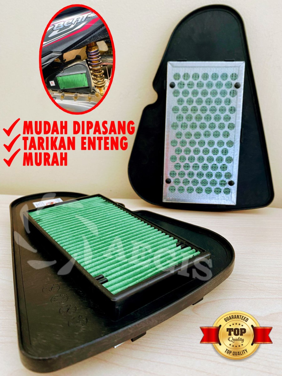 Filter Udara untuk BEAT SCOOPY Fi VARIO 110 Fi HONDA | 17210-K16-900 Harga 19,750 rupiah*Gratis Ongkir