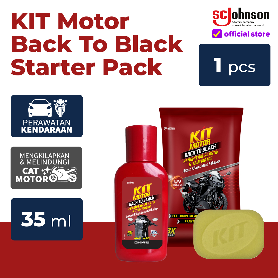 KIT Motor Back To Black Starter Pack Harga 15,166 Ringgit*Penghantaran Percuma