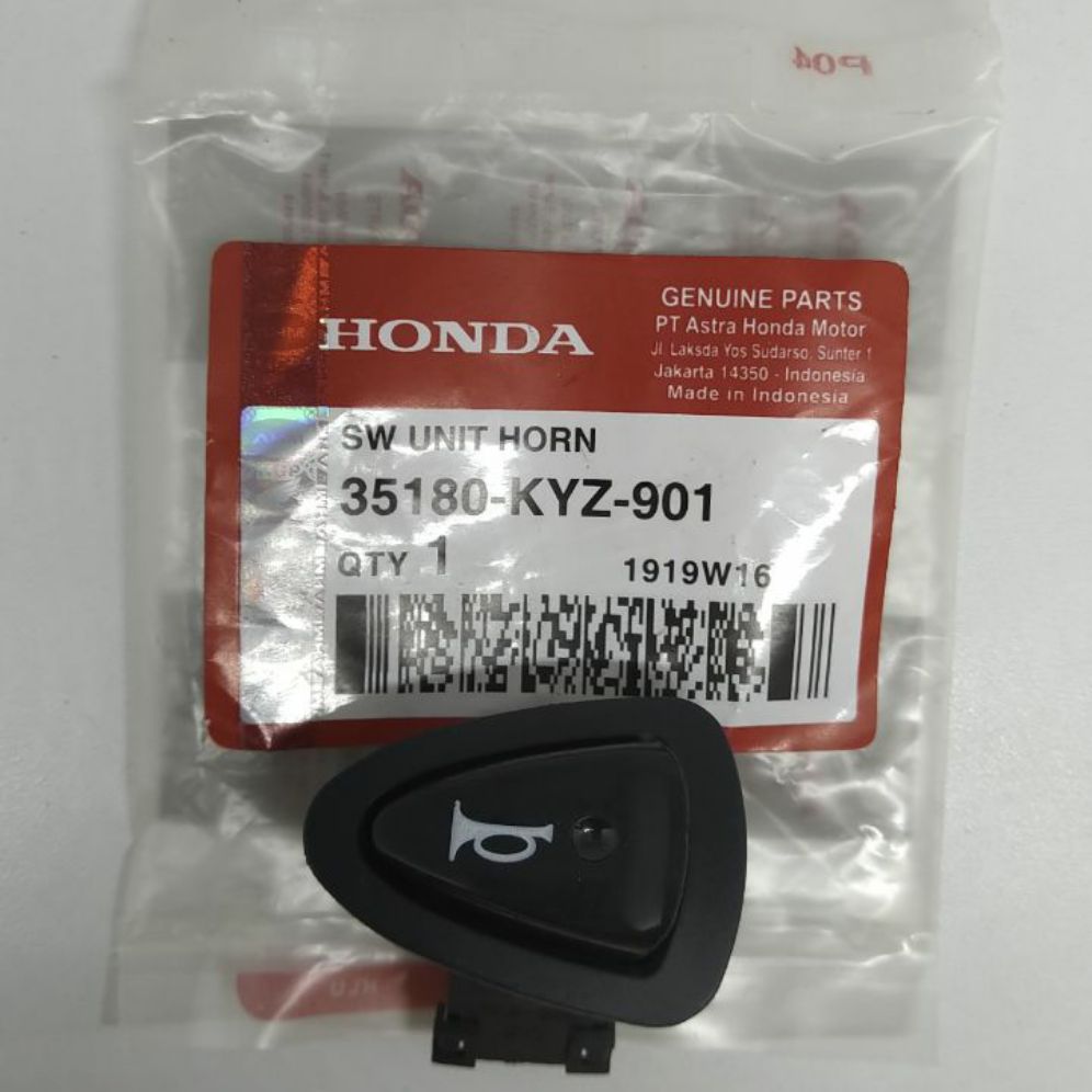 Tombol Saklar Sakelar Klakson Beat Fi Esp Scoopy Vario Fi 125 Revo Abs Blade KYZ Harga 9,000 rupiah*Gratis Ongkir