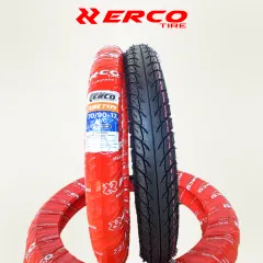 ERCO TIRE Ban Luar Motor Ring 17 NonTubeless 70/90-17 Tube Type Untuk Ban Depan Motor Bebek