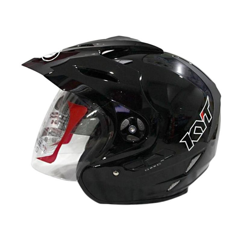 HELM KYT VENOM RR SOLID - BLACK Harga 480,000 rupiah*Gratis Ongkir