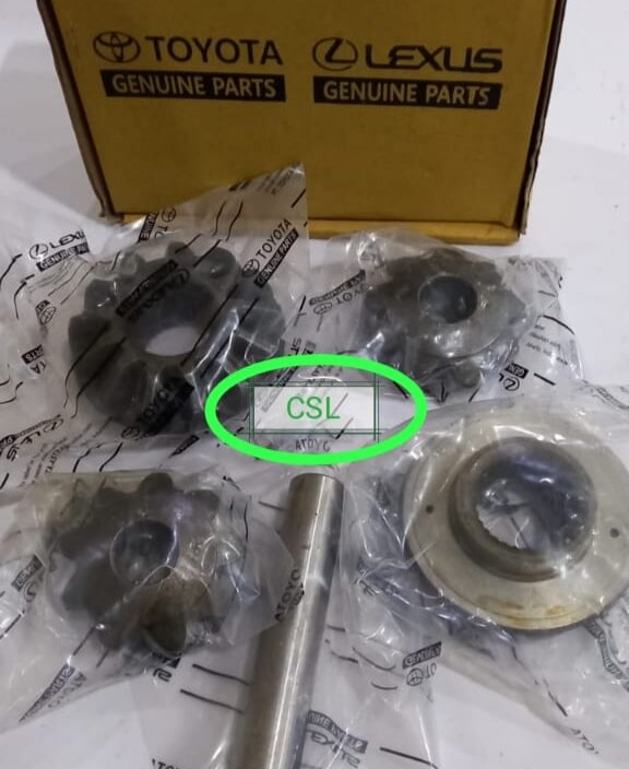 GIGI BOLU FOUR PINION SET HILUX DIESEL 41039-71050 Harga 575,000 rupiah*Gratis Ongkir