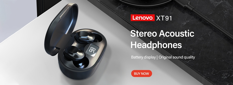 Original Lenovo XT91 TWS Earphone 
