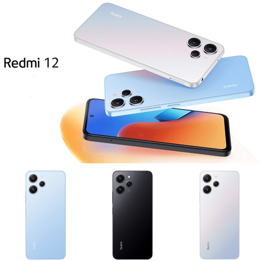 HP XIOMI REDMI 12 8/256 GB - REDMI 12 RAM 8GB ROM 256GB GARANSI Harga 1,888,000 rupiah*Gratis Ongkir