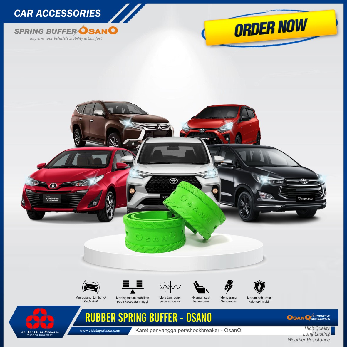 OsanO - Spring Buffer Full Set Xenia Harga 1,060,300 rupiah*Gratis Ongkir