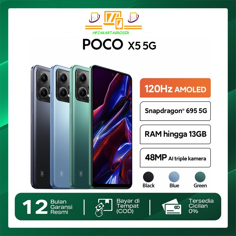 Xiaomi Poco X5 5g ​​ | 6Gb+128Gb - 8Gb+256Gb Giá 1,825,000 Đồng*Miễn phí vận chuyển