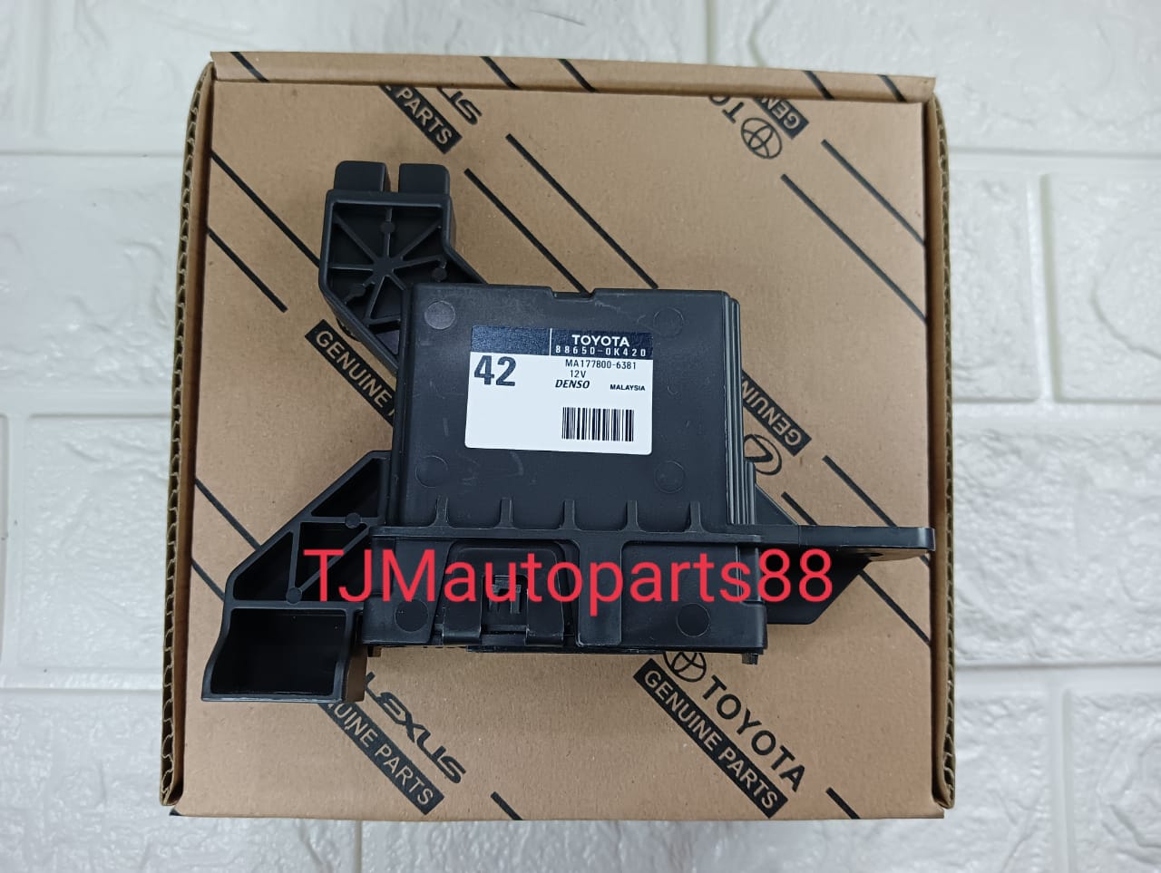 ECU Mobil INNOVA Fortuner ORIGINAL Code Part 88650-OK470 Harga 1,450,000 rupiah*Gratis Ongkir