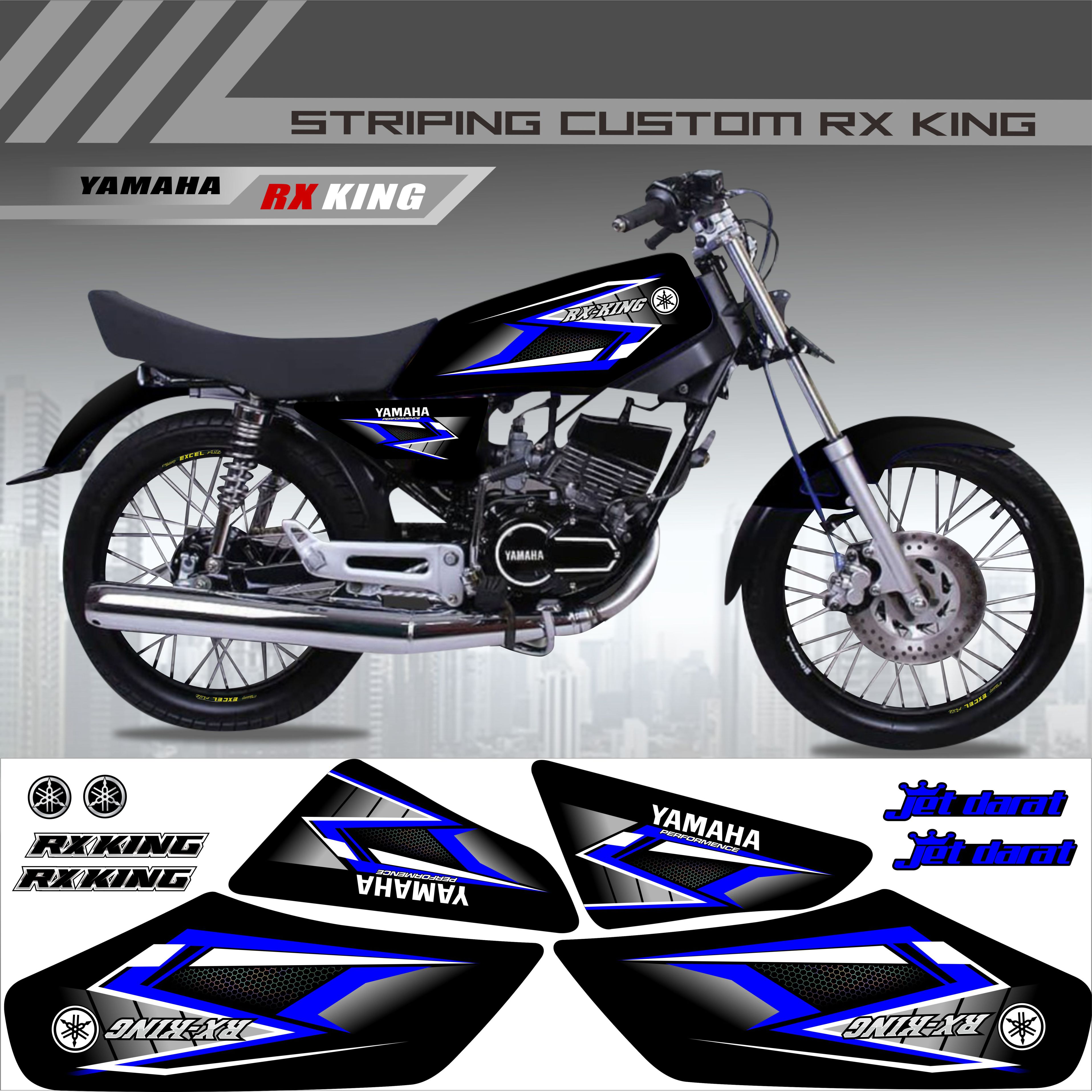 Jual Striping Rx King Biru Ori Terbaru Oct 22 Lazada