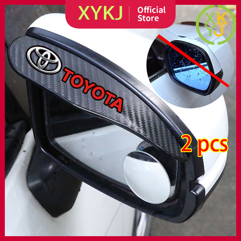 XYKJ Pelindung Kaca Spion Mobil 2 Pcs Bahan PVC Pelindung Air Spion Penutup Kaca Spion Carbon Car Cover Mirror Pelindung Hujan Giá 17,555 Đồng*Miễn phí vận chuyển