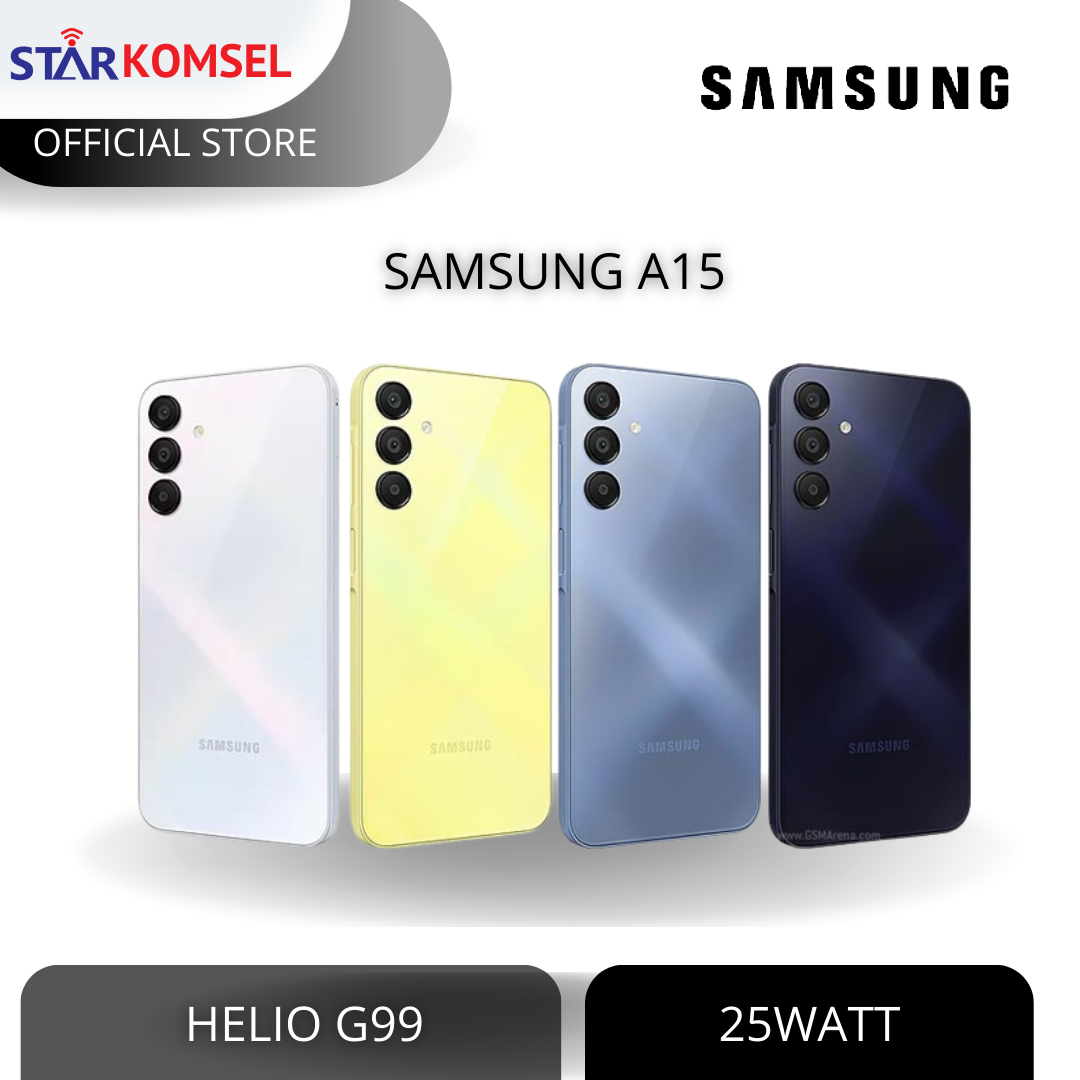 HP SAMSUNG A15 8/128 NFC GARANSI RESMI SAMSUNG (GARANSI SOFTWARE GRATIS) Harga  2,899,000 Ringgit*Penghantaran Percuma